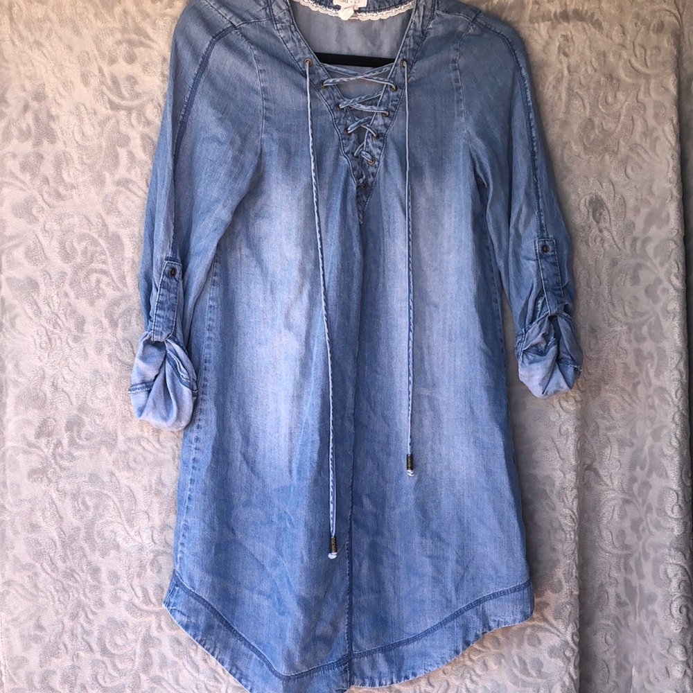 Light Denim Clover + Scout Dress